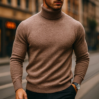 Chris l 100% Wool Turtleneck