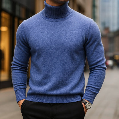 Chris l 100% Wool Turtleneck