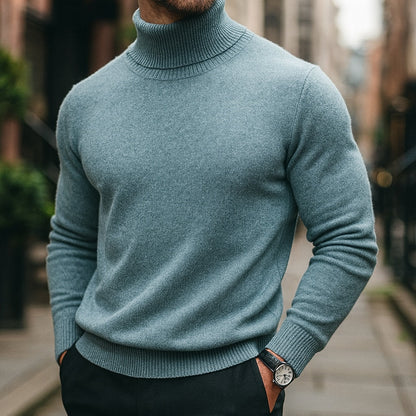 Chris l 100% Wool Turtleneck