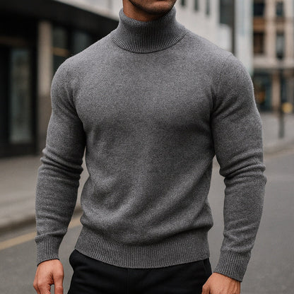Chris l 100% Wool Turtleneck