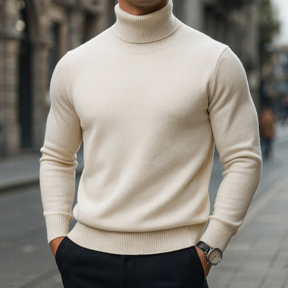 Chris l 100% Wool Turtleneck