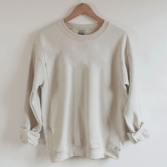 Doreen l Mama's Solid Color Nursing Sweatshirt