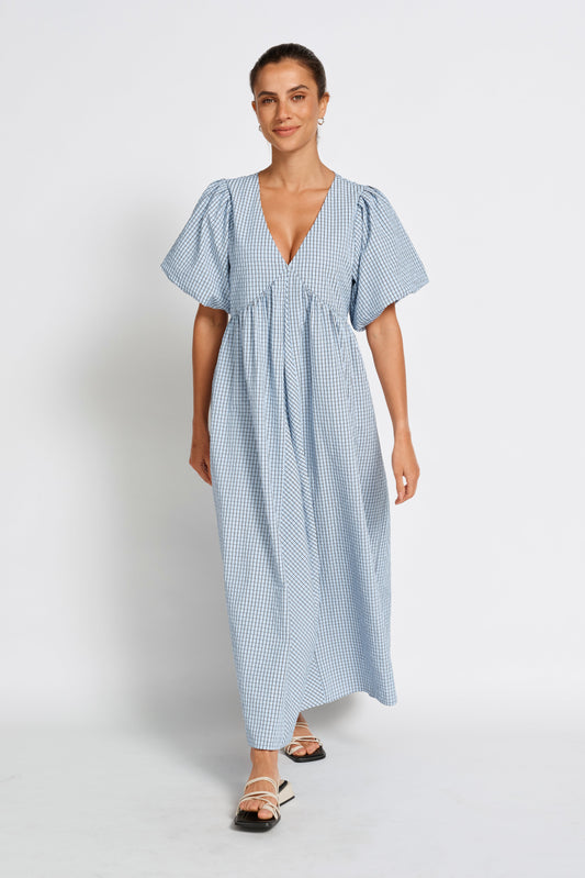 Noor l  Babydoll Midi Dress