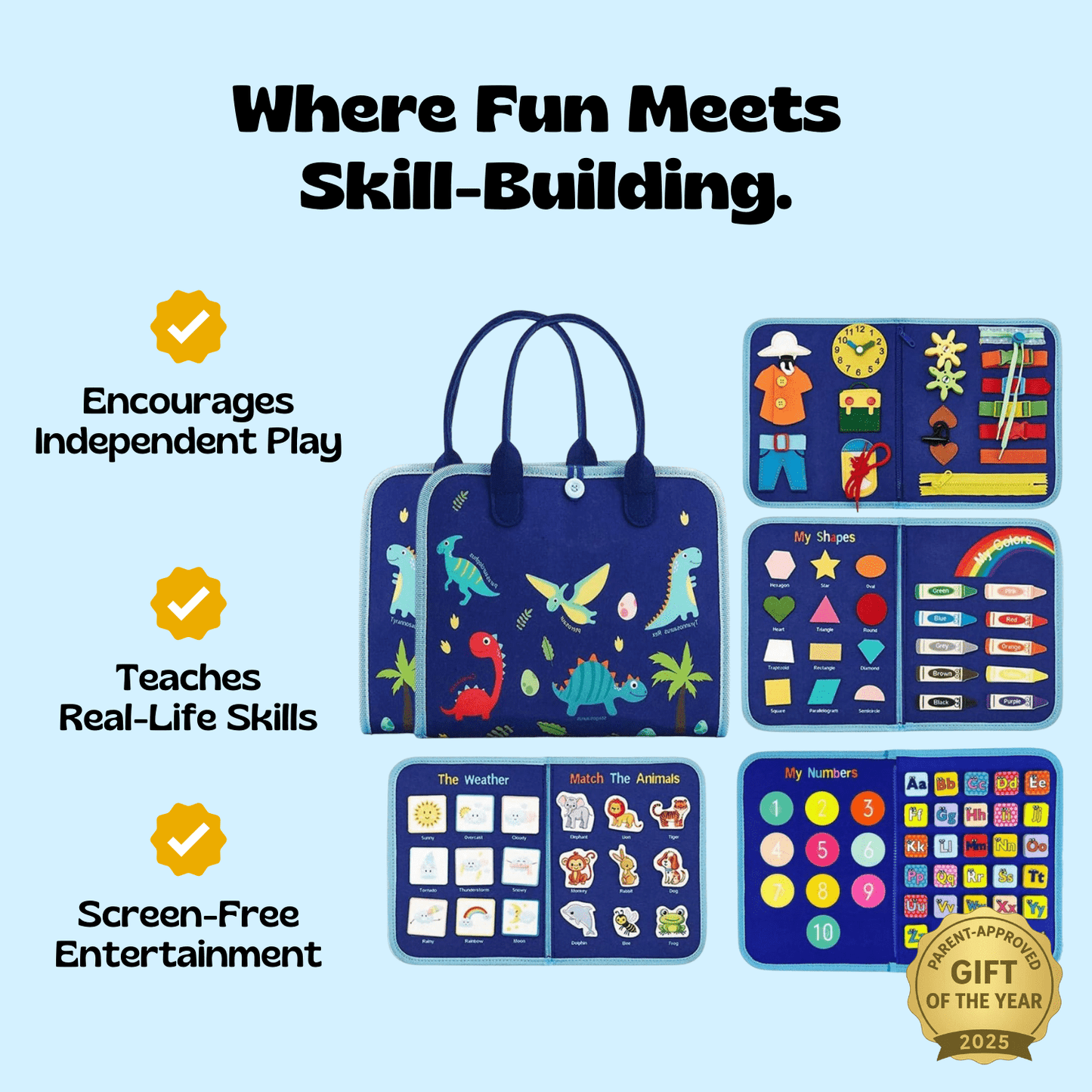 Montessori Busy Board