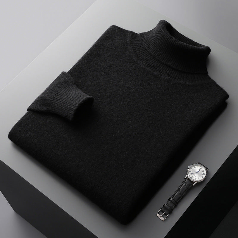 Chris l 100% Wool Turtleneck