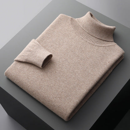 Chris l 100% Wool Turtleneck