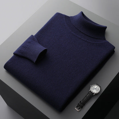 Chris l 100% Wool Turtleneck