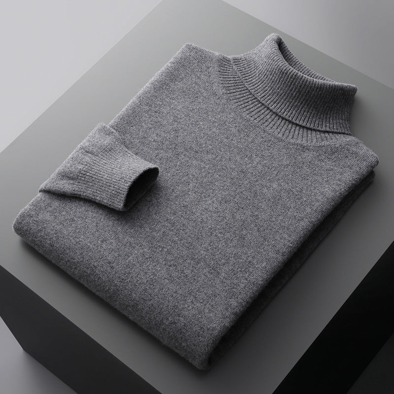 Chris l 100% Wool Turtleneck