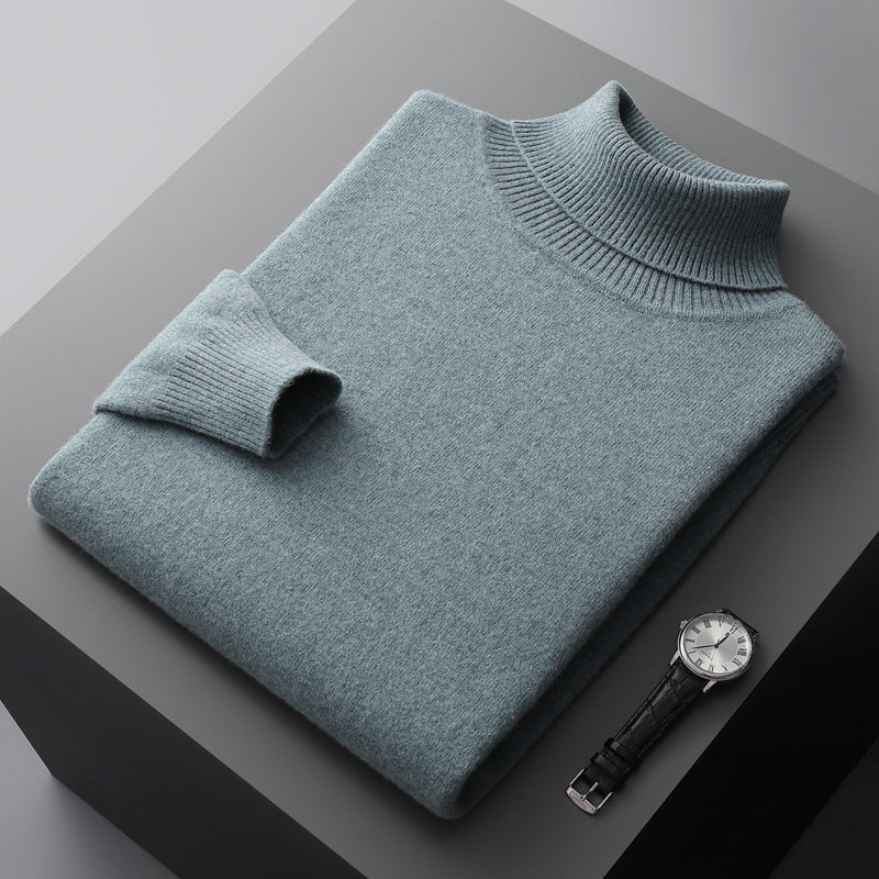 Chris l 100% Wool Turtleneck