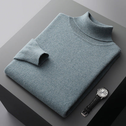 Chris l 100% Wool Turtleneck