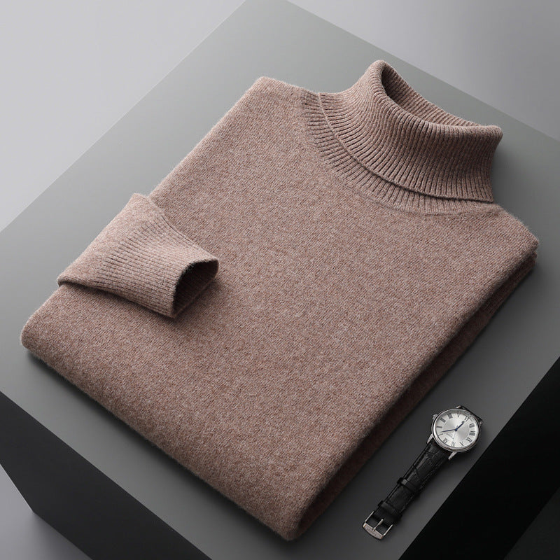 Chris l 100% Wool Turtleneck