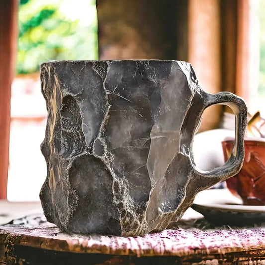 Obsidian Mineral Coffee Cup